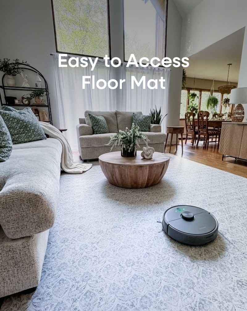 Easy-Access Floor Mat (V-MAT vinyl mat / comfort mat)